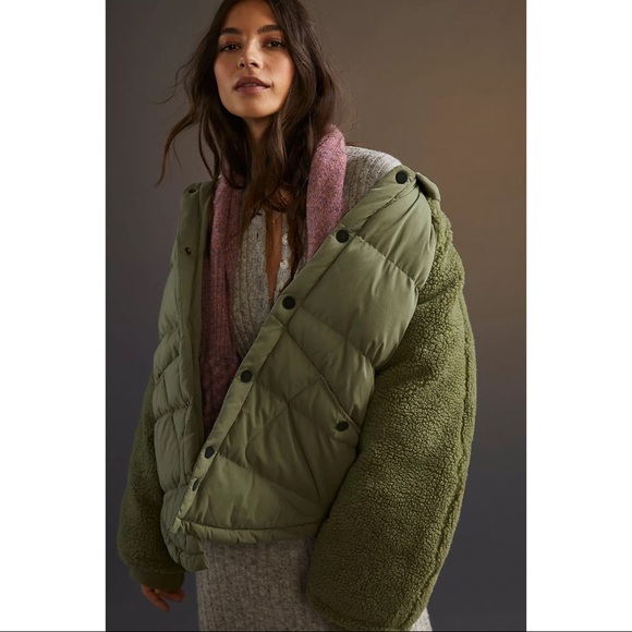 Anthropologie Pilcro Swing Puffer Jacket - NWT - Picture 4 of 13